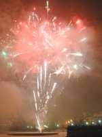 Новогодняя ночь 2012 на Михайловских прудах
