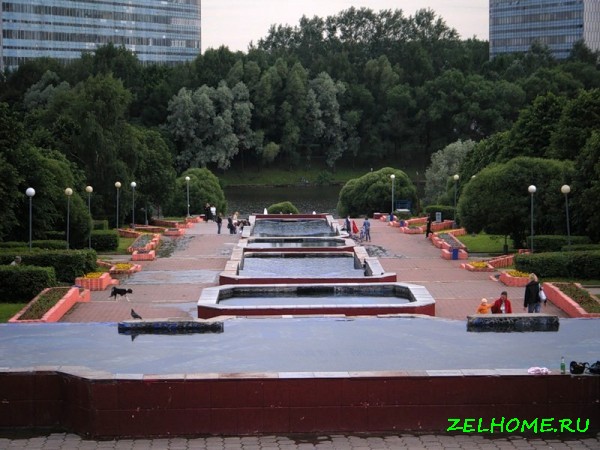 зеленоград фото - Каскад фонтанов в Парке Победы