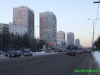 Центральный проспект Зеленограда зимой