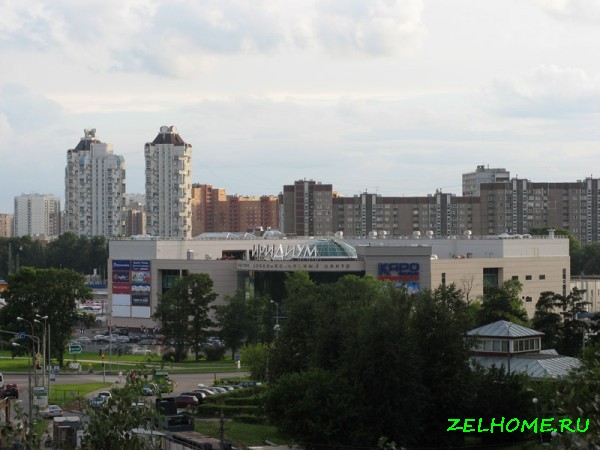 зеленоград фото - Вид на 18 микрорайон из Крюкова