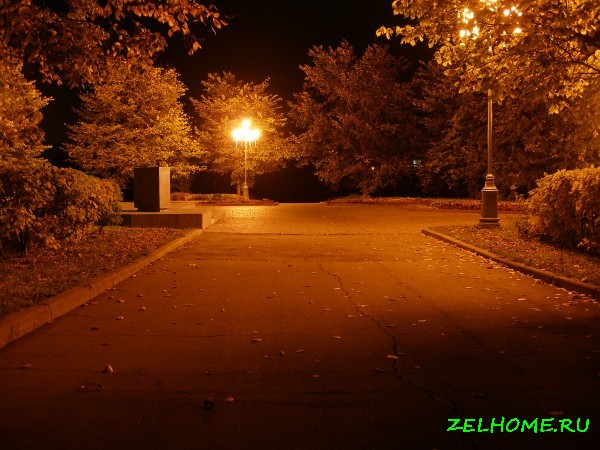 зеленоград фото - Парк победы ночью