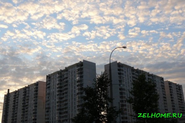 зеленоград фото - Классное небо над 14 районом