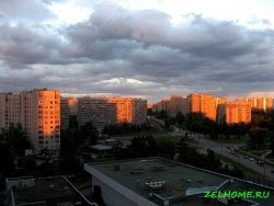 Вид на крюковский перекресток из 10 района