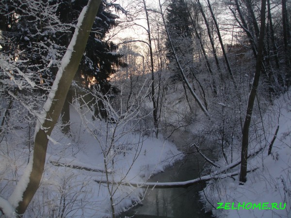 зеленоград фото - Болдов ручей зимой