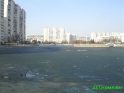 Михайловский пруд весной