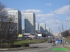 Центральный проспект Зеленограда весной