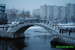 Мостик через Михайловский пруд