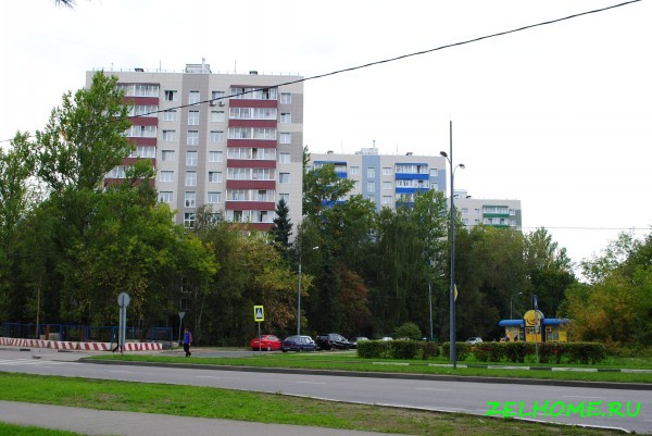зеленоград фото - Московский проспект - вид на 3 микрорайон