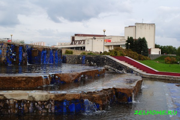 зеленоград фото - Каскад фонтанов в Парке Победы