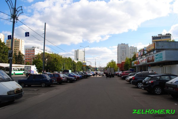 зеленоград фото - На центральном проспекте Зеленограда