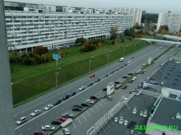 зеленоград фото - Вид из бизнес центра на Савелкинский проезд