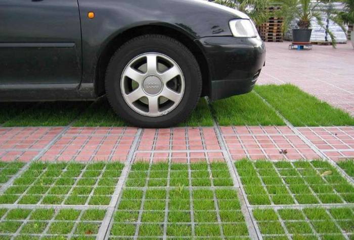 газоны вместо парковок в зеленограде