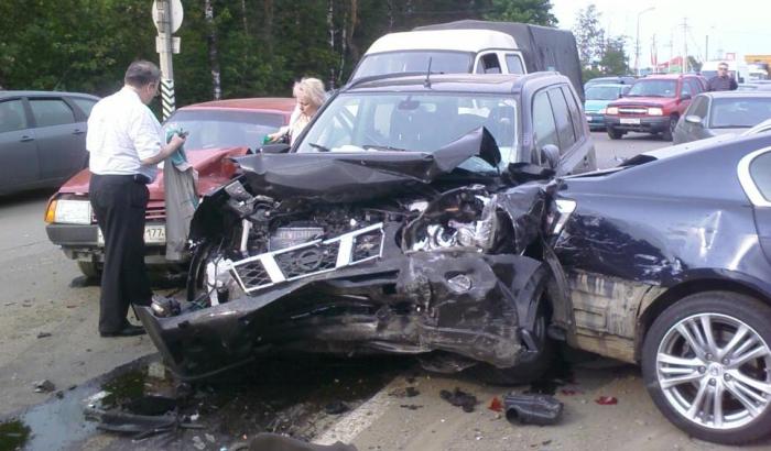 авария на ленинградском шоссе