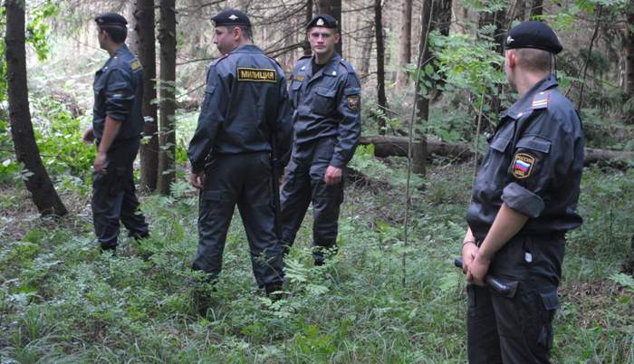 полиция в зеленограде в лесу