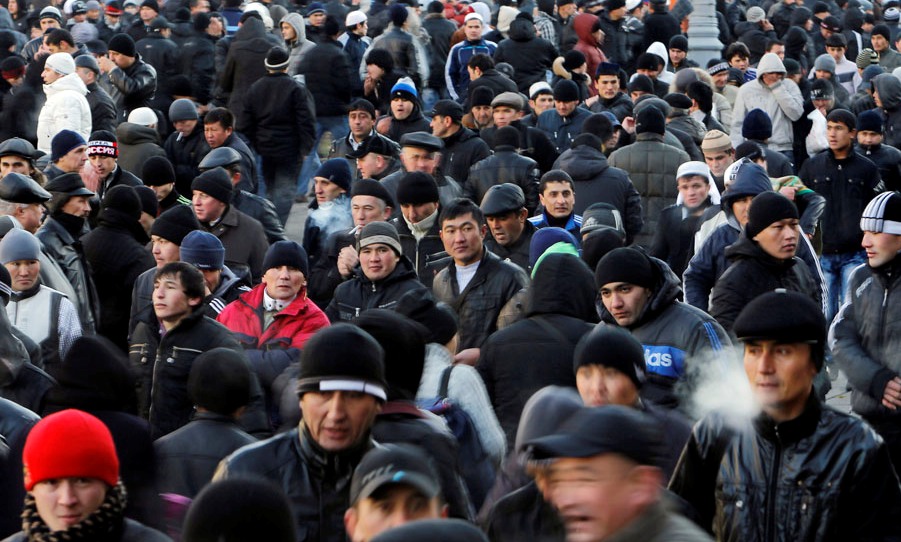 мигранты в москве